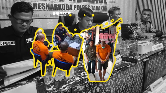Aparat gabungan Satuan Reserse Narkoba Polres Tarakan berhasil menggagalkan penyelundupan narkotika jenis sabu-sabu dengan berat neto mencapai 933,73 gram di Bandara Internasional Juwata, Tarakan. Modus operandi yang digunakan tergolong rapi, yakni menyembunyikan kristal haram tersebut di dalam kemasan makanan ringan dan kotak susu guna mengelabui mesin pemindai.